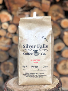 Silver Falls Coffee Co. Sumatra Dark - whole bean or ground